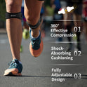 Cambivo Patellar Tendon Knee Straps 2 Pack for Pain Relief and Support