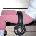 Hip Thrust Belt for Dumbbells, Booty Belt with Slip-Resistant Padding