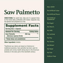 Nature's Bounty Saw Palmetto Support for Prostate and Urinary Health, Herbal Health Supplement, 450mg, 250 Capsules