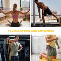 Exercise Bands Set of 6 Resistance Bands for Home Workout