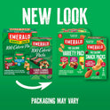 Emerald Nuts Mixed Nuts Variety Pack 18ct (1-Pack) , 100-Calorie Individual Packs , Features Dry Roasted Almonds, Natural Almonds & Walnuts, and Roasted & Salted Cashews