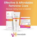 vH Essentials Probiotics for Women with Prebiotics, Cranberry & Vitamin C - 120 Capsules (60 Day Supply) -Probiotics Support Gut Balance, Health & Urinary Tract Health for Women