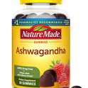 Nature Made Ashwagandha Gummies, Vegan, KSM 66 Ashwagandha Supplement for Stress Support, 60 Count