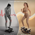Merach 3D Motion Rocking Stepper with Resistance Bands - Low-Impact Home Workout Equipment