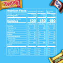Snickers, Twix & Milky Way Minis Assorted Chocolate Candy Variety Pack, Candy Bag, 150 Ct Bulk Bag (2.93 Pounds)