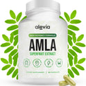 Alevia Organic Amla Capsules 1000mg – Indian Gooseberry Amla Fruit Supplement – Organic Amla Powder Organic for Antioxidant, Energy & Digestive Support – Ayurvedic Wellness Formula – 60 Capsules