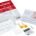 Eldoncard INC Blood Type Test Kit - Find Your A, B, O, AB & RH Blood Type