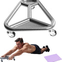 HOTWAVE Extra-Wide Ab Roller Wheel for Core Workout - Stable & Quiet Fitness Equipment