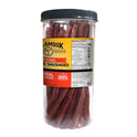 Tillamook Country Smoker Real Hardwood Smoked Sausages, Original Beef, 15.2 Ounce Tall Jar, 20 Count