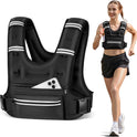 Adjustable Weighted Vest with Storage Pockets - Perfect for Workout, Running, Walking