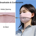 2Pcs UV Face Mask, Sun Masks for Women, Cooling Breathable Face Cover