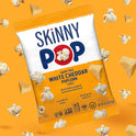 SkinnyPop Popcorn, Original and Dairy Free White Cheddar, Gluten Free, Non-GMO, 0.5oz Individual Size Snack Bags (18 Count)