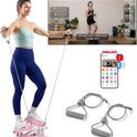 Sunny Health & Fitness Mini Stepper, 300 lb Capacity, Resistance Bands