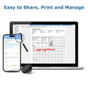 Wellue O2Ring Oxygen Monitor with Bluetooth and Vibration Reminder