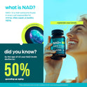 NAD Supplement Extra Strength NMN Alternative with Urolithin A and Resveratrol