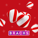 Brach's Bobs Sweet Stripes Soft Peppermint Candy, Individually Wrapped Pieces, 3.9 lb Tub (350 Count)
