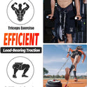 Dip Belt With 37-40" Chain, 550-650lbs Capacity, Weightlifting Belt for Dips & Pullups