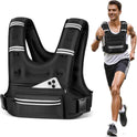 Adjustable Weighted Vest with Storage Pockets - Perfect for Workout, Running, Walking