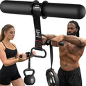 FitBeast Forearm Strengthener & Wrist Roller - Grip Strength, Muscle Building, Rehab
