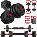 TOTOZAKUL Adjustable Dumbbell Set 20/30/40/60/80lbs for Home Gym