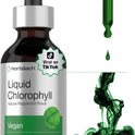 Horbäach Liquid Chlorophyll Drops | 2 fl oz | Natural Peppermint Flavor | Vegan, Non-GMO & Gluten Free Formula