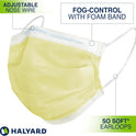 Halyard Fluidshield 1 Level 1 Yellow Disposable Procedure Mask