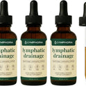 Lymphatic Drainage Drops for Bloat Relief & De-Puff – Cleavers, Red Clover, Stillingia Root & Prickly Ash Bark – Lymph Node Detox Cleanse, Fluid Retention – Alcohol-Free, Vegan, 2 Fl Oz