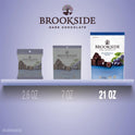 BROOKSIDE Dark Chocolate, Acai and Blueberry Flavored Snacking Chocolate Bag, 21 oz