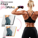 Fabric Resistance Bands, 3 Levels for Workout, Leg Strength Training, Rehab, Yoga
