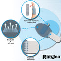 RonJea 5 Pcs Trigger Finger Splints Support Brace Kit