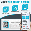 Exploro THC Tests for Home Use, Marijuana Drug Test Kit for Urine, 15 Pack, 50 ng/ml Cutoff Level