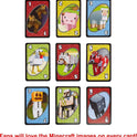 Mattel Games UNO Card Game, Gifts for Kids and Family Night, Themed to Minecraft Video Game, Travel Games, Storage Tin Box (Amazon Exclusive)
