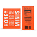 Nate's Honey Minis - Single-Serve 100% Pure, Raw & Unfiltered Honey - Holiday Stocking Stuffers - 0.49oz Packets, 20ct box