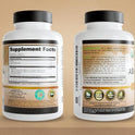 NaturaLife Labs Organic Ashwagandha 2100 mg per Serving – Full Spectrum Root Powder and Standardized Extract (Withanolides) – 100 Capsules – Vegan – Non-GMO, Gluten-Free