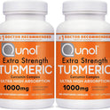 Qunol Turmeric Curcumin Supplement, 1000mg with Ultra High Absorption, for Joint Support, Extra Strength Capsules, 150 Count