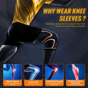 Copper Knee Braces for Men and Women, Knee Supports and Compression Sleeves