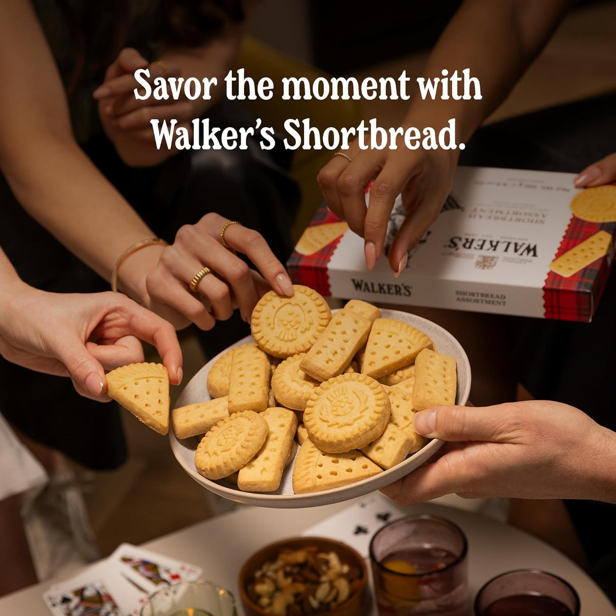 Walker's Shortbread Fingers, Pure Butter Shortbread Cookies, 1.4 Oz (Pack of 24)