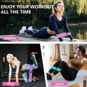 Fabric Resistance Bands, 3 Levels for Workout, Leg Strength Training, Rehab, Yoga