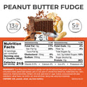 Power Crunch Protein Wafer Bars, High Protein Snacks with Delicious Taste, Peanut Butter Fudge, 1.4 Ounce (12 Count)