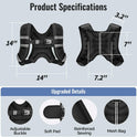 Zeerun Weighted Vest for Women & Men - Adjustable Fitness Training Vest