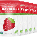 Nature’s Turn Freeze-Dried Strawberry Crisps – Healthy, Gluten-Free, Crispy & Delicious, Plant-Based Snack, Ideal for Cereal, Smoothies, School Lunches, & On-the-Go, Bags of 6 (0.53 oz Each)