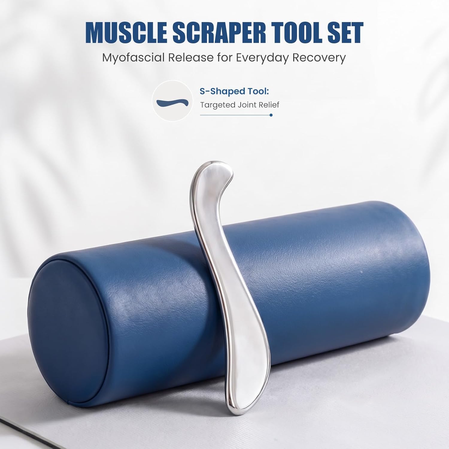 Stainless Steel Muscle Scraper Tool for Physical Therapy and Myofascial Release