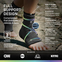 Modvel Ankle Brace for Women and Men - Compression Ankle Sleeve
