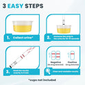 Exploro THC Tests for Home Use, Marijuana Drug Test Kit for Urine, 15 Pack, 50 ng/ml Cutoff Level
