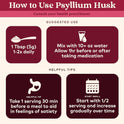 ORGANIC INDIA Psyllium Herbal Powder - Whole Husk Fiber, Vegan, Gluten-Free, USDA Certified Organic, Non-GMO, Soluble & Insoluble Fiber Source - 12 Oz Canister (Pack of 1)