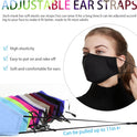 PAGE ONE Reusable Cloth Face Masks Washable Adjustable Breathable Cotton Face Mask