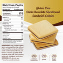 ChocZero Chocolate Cookies, Dark Chocolate Jolies – Gluten Free, Sugar Free, 20 Crispy Chocolate Filled Keto Cookies Per Box, 8 Ounce