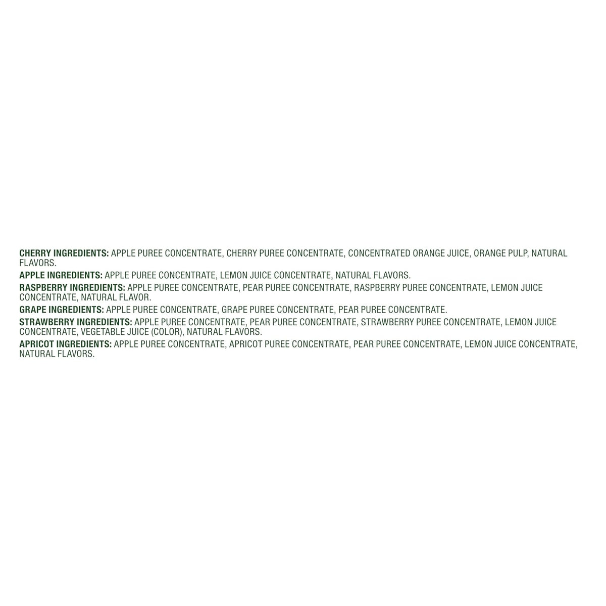 Black Forest, Stretch Island, Fruit Strips, Cherry, Apple, Raspberry, Grape, Strawberry, and Apricot, Zero Grams Added Sugar Non-GMO, 48 ct