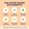 Caramel Protein Iced Coffee - Premium Whey Protein & Instant Iced Coffees - 100% Natural Cold Brew - Zero Artificial Flavors & Sweeteners, 80 mg Caffeine Per Serving, No Added Sugar, 20 Servings