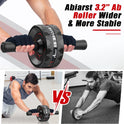 Abiarst Ultra-Wide Ab Roller Wheel for Abs & Core Strength Training
